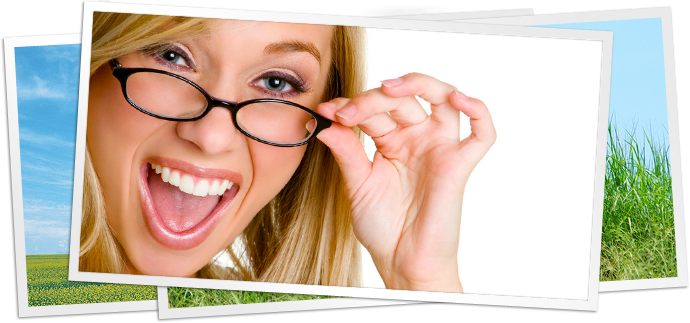 photo of woman with glasses