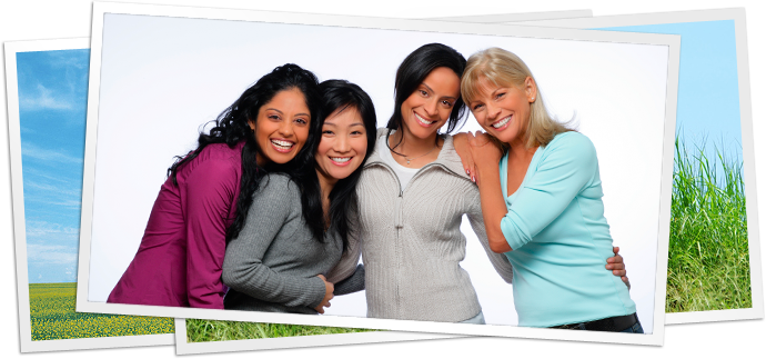 photo of group of female friends