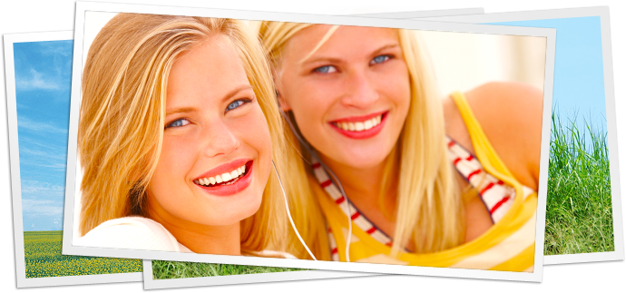 photo of two female teens